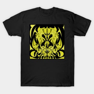 golden dark nazgul ecopop in balrog dreams of the middle earth ecopop T-Shirt